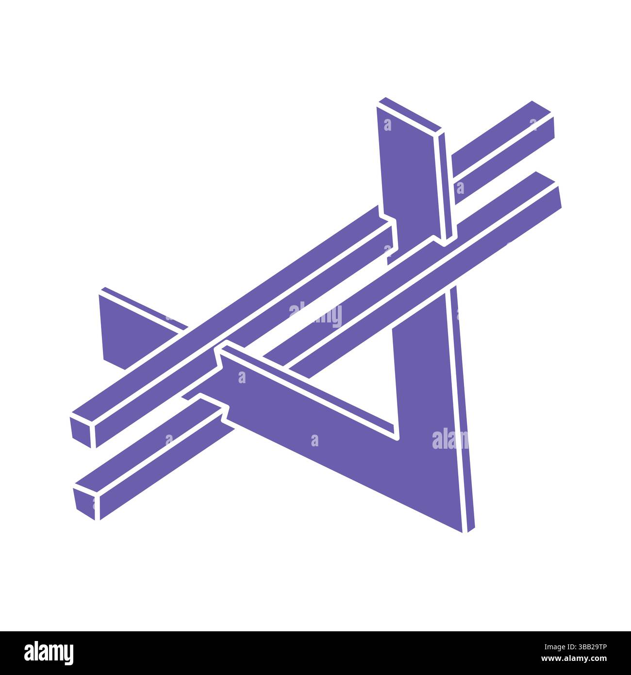Illusion shapes. 3d geometry. Optical illusion figure. Sacred geometry ...