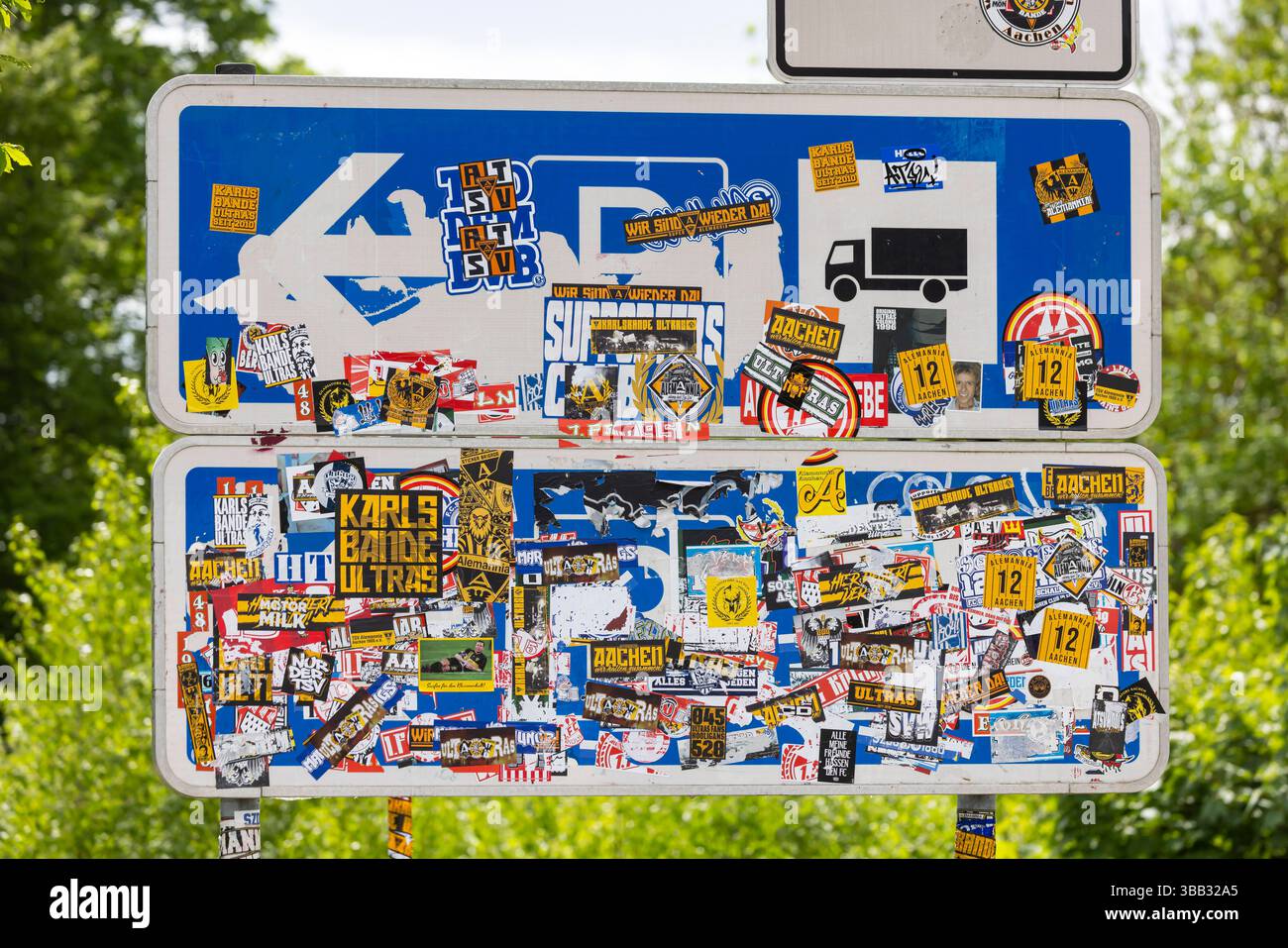 Rlp Signs Plastikaufkleber hi-res stock photography and images - Alamy