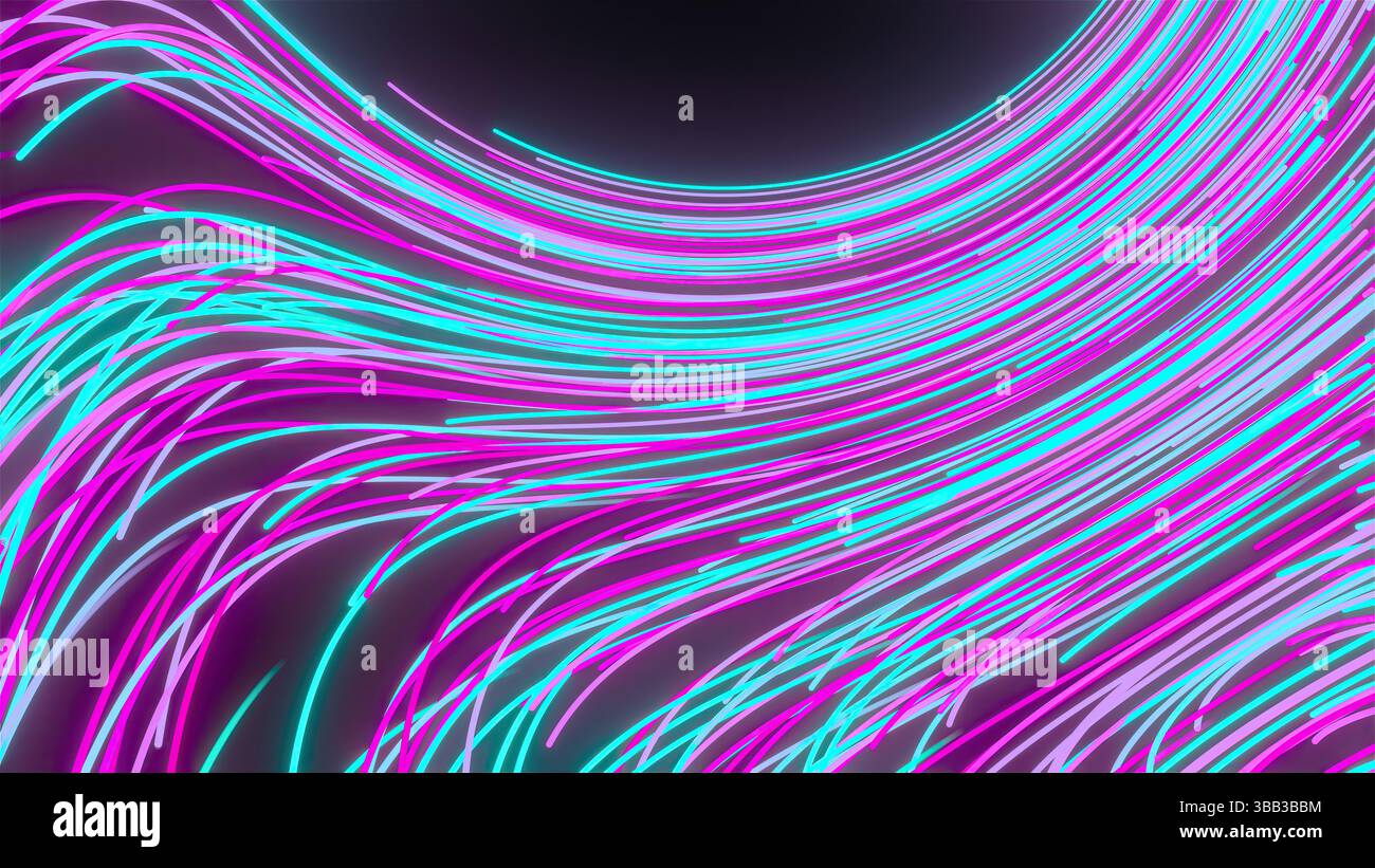 Blue fog render animation 3d hi-res stock photography and images - Alamy