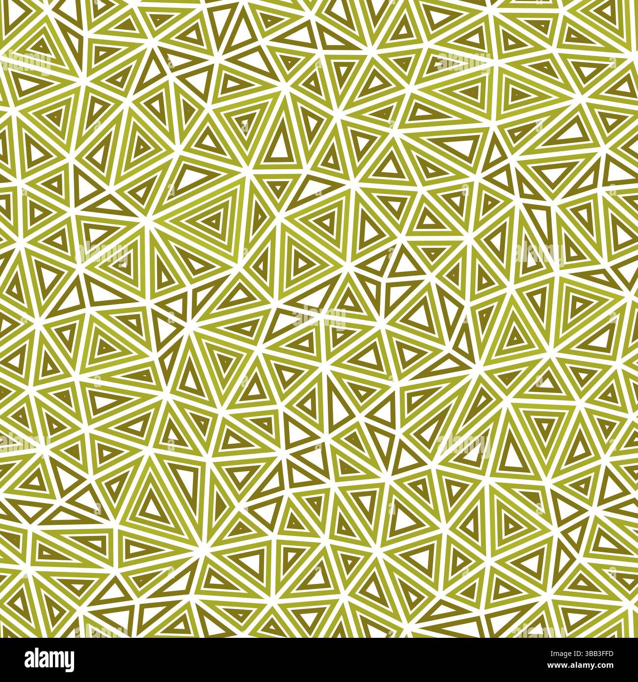 Geometric template background. Multiple repeated inner triangles. Compact triangles size. Single color tone style. Seamless pattern. Stock Vector