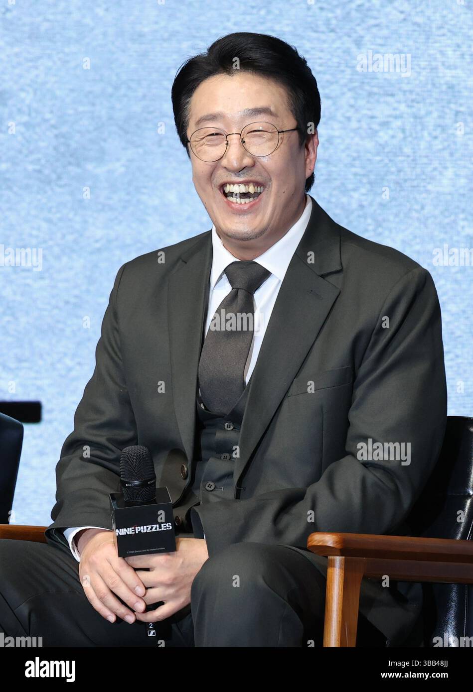 15th May 2025 S Korean Actor Hyun Bong Sik South Korean Actor Hyun 15th May 2025 S Korean Actor Hyun Bong Sik South Korean Actor Hyun Bong Sik Who Stars In The New Drama Nine Puzzles An Original Series By Disney Attends A Publicity Event In Seoul On May 14 2025 The First Episode Of The Series Will Be Available On May 21 Credit Live News 3BB48JJ 