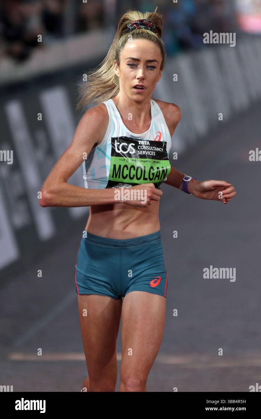 eilish-mccolgan-of-great-britain-in-the-2025-london-marathon-stock