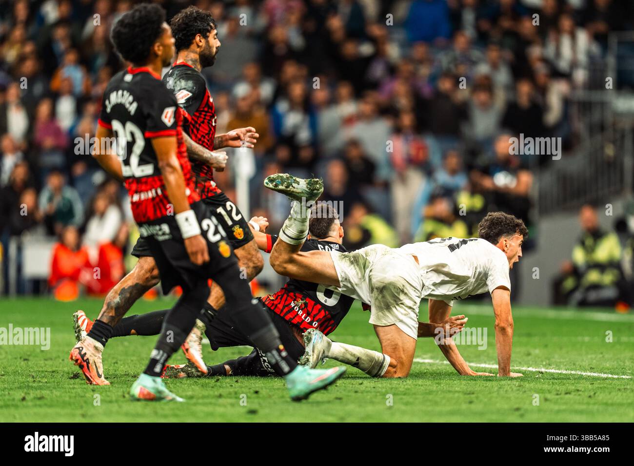 Jacob Ramon Jacobo Ramon of Real Madrid CF after scoring a goal during the Spanish ...