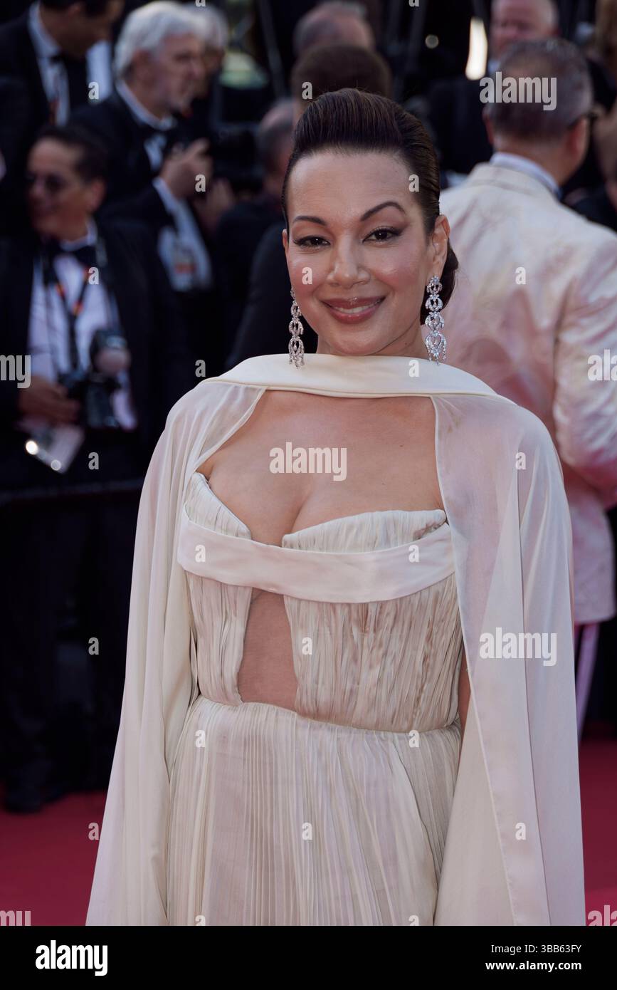 Maria Soccor Cannes, France. 14th May, 2025. Maria Soccor attends the red carpet for ...