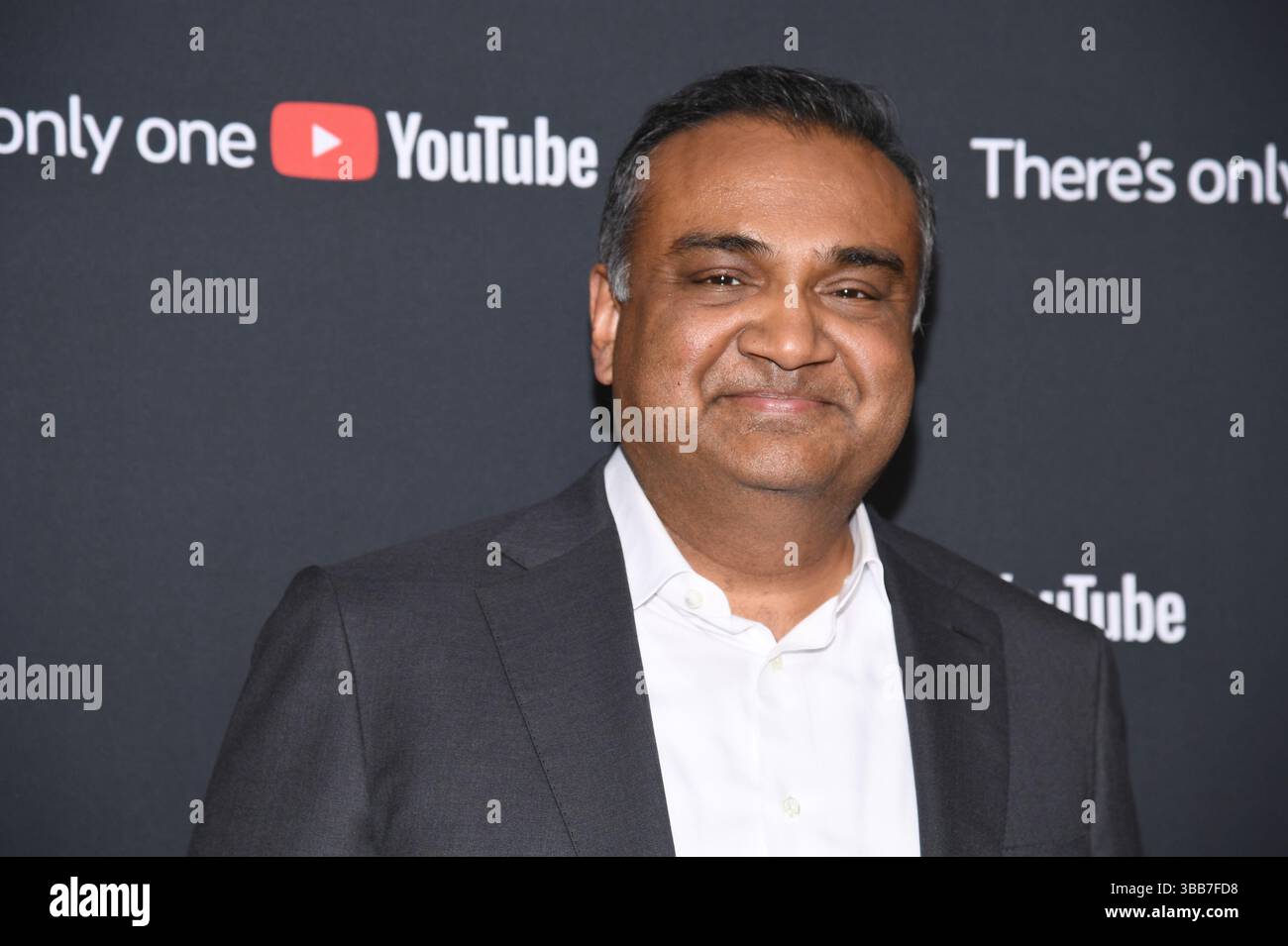 New York, USA. 14th May, 2025. Neal Mohan, CEO of YouTube, attends ...