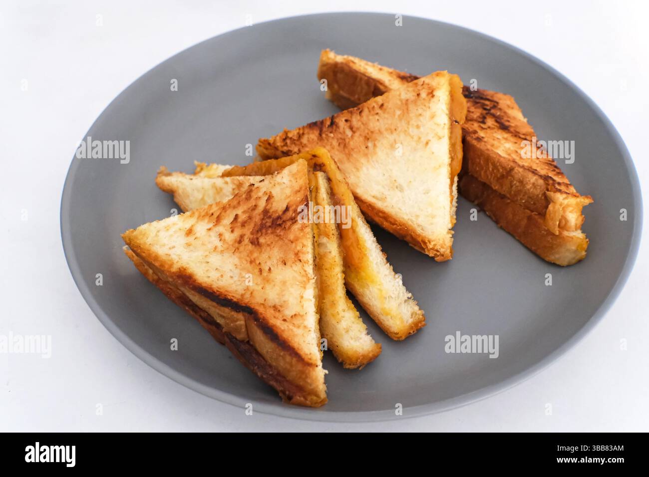 Roti Bakar Selai Srikaya, toasted brioche loaf with kaya jam Stock ...
