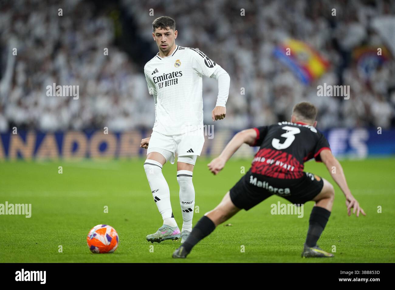 Federico Valverde Of Real Madrid During The Spanish Championship La federico-valverde-of-real-madrid-during-the-spanish-championship-la
