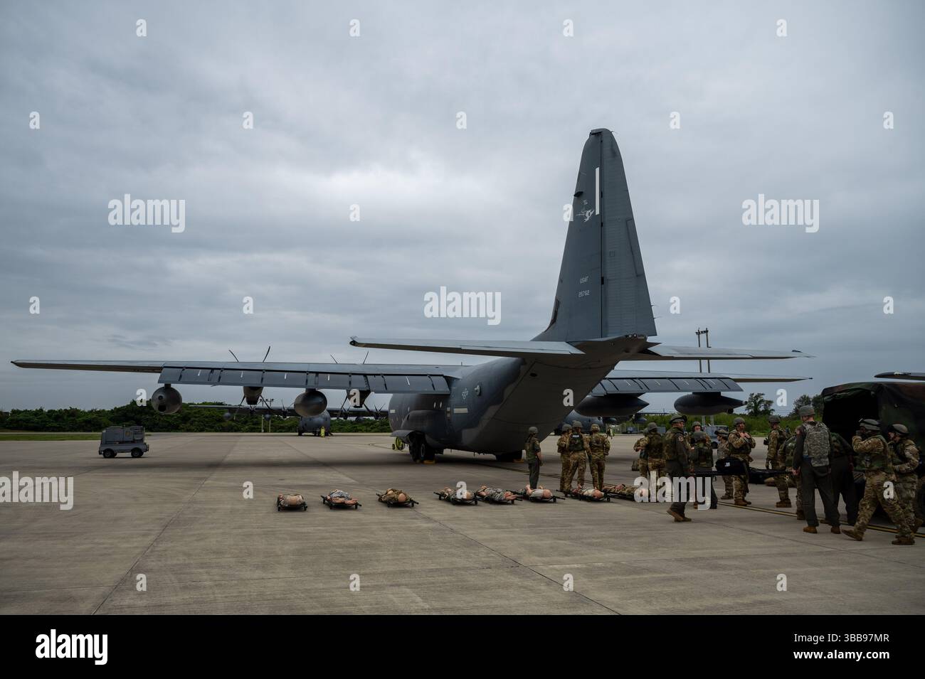 Commando Operation Pateints U.S. Air Force Airmen assigned to the 18th Aeromedical Evacuation ...