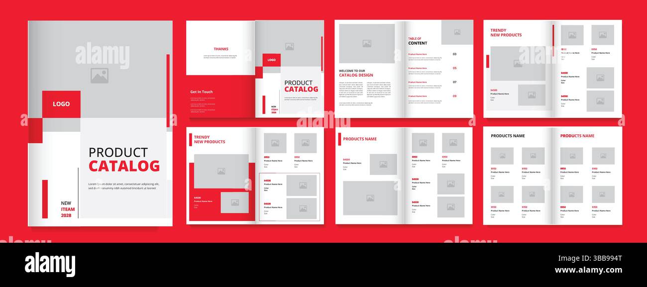 Product catalogue or Business Company multipurpose product catalog