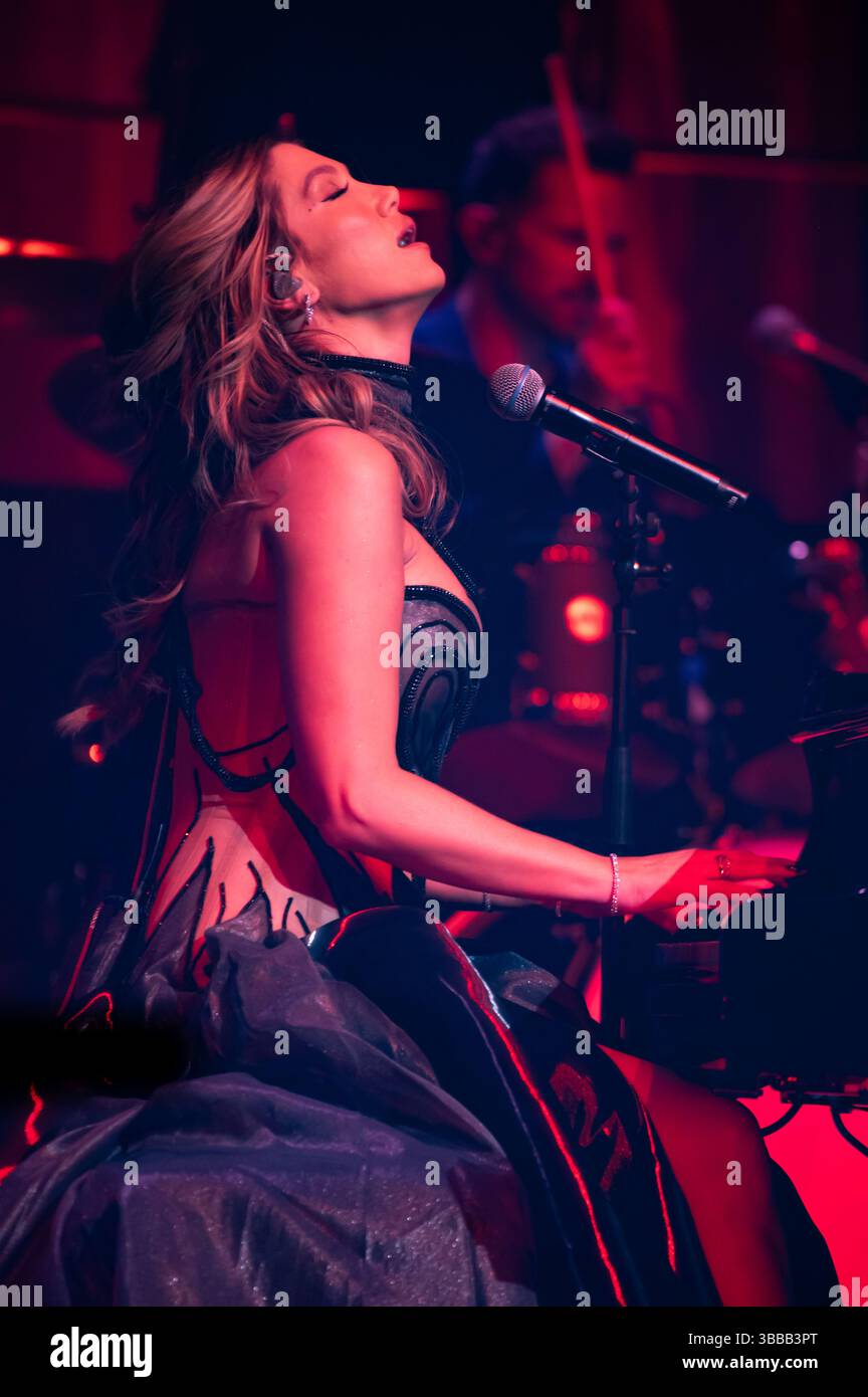 London, England. 14th May 2025. Delta Goodrem brings her Mistaken