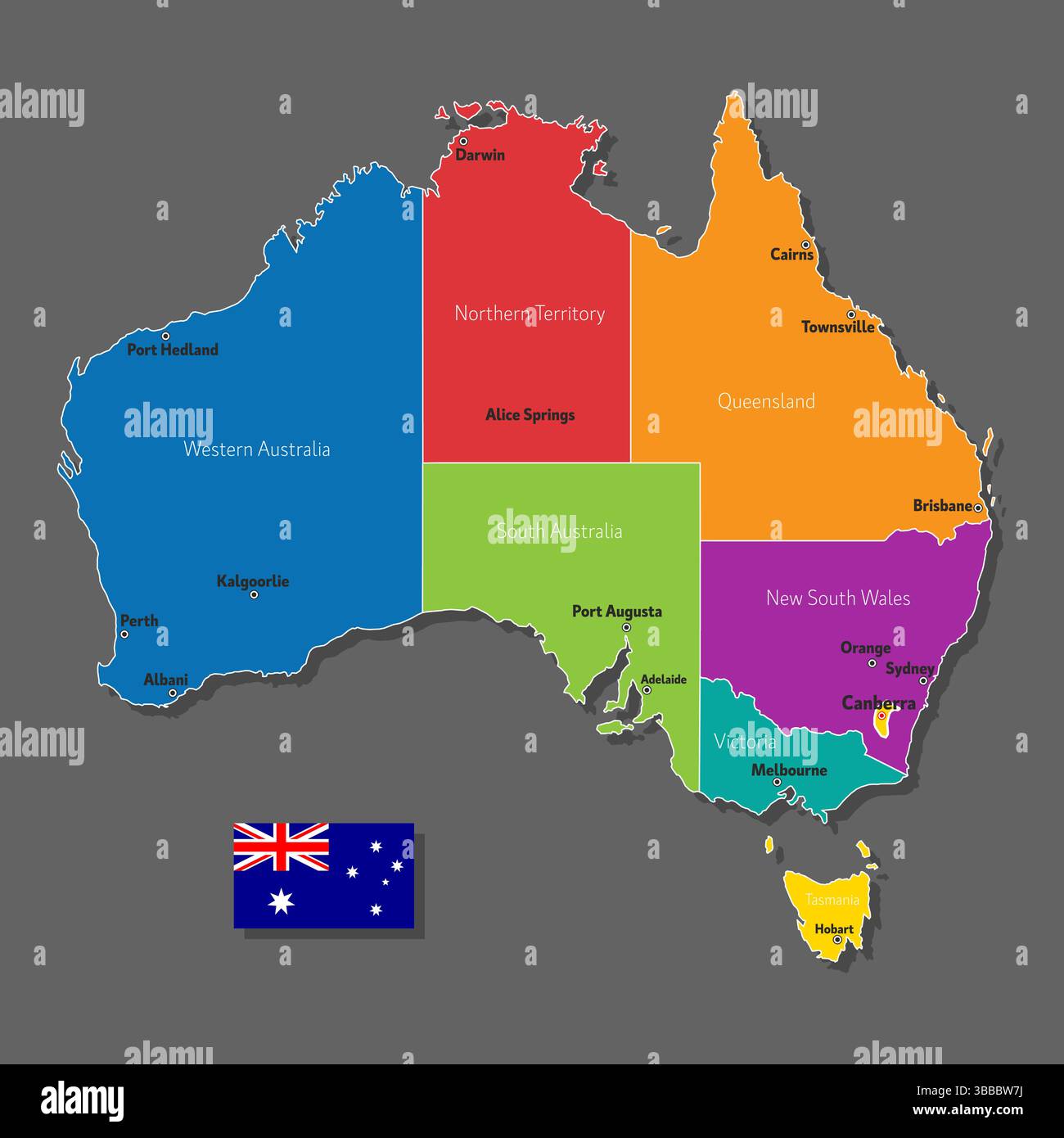 australia-map-cities-stock-vector-images-alamy for Free Printable Map Of Australia With Cities And Towns Australia map cities Stock Vector Images - Alamy for Free Printable Map Of Australia With Cities And Towns