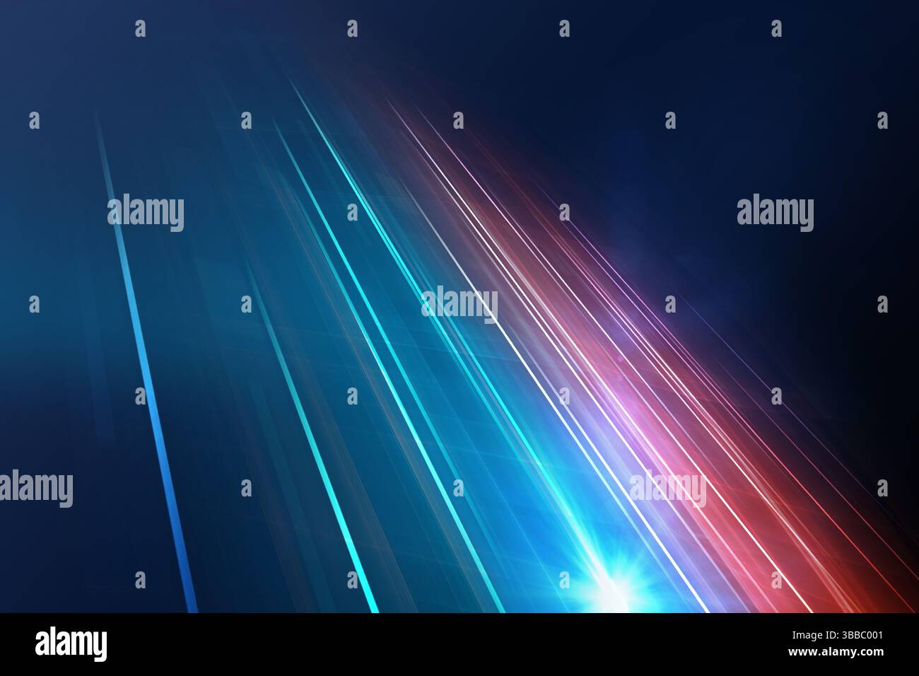 Technology Light Rays Digital abstract technology background with light rays Stock Photo - Alamy