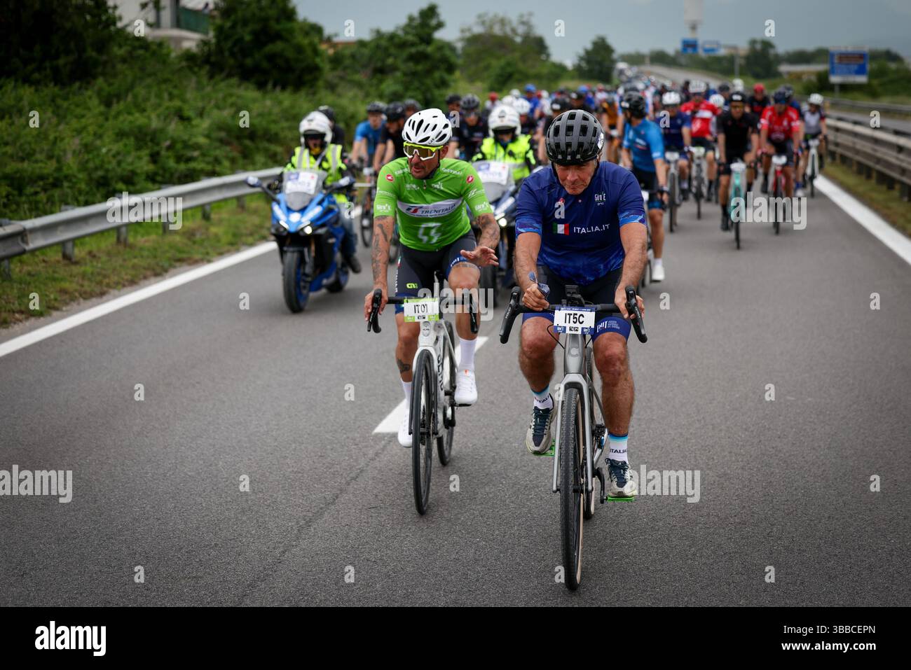 Stage 03 Pompei Napoli May 15, 2025. Sport cycling GiroE In the