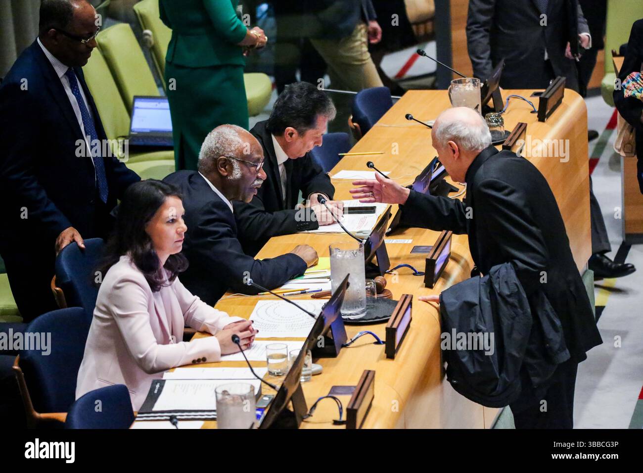 May 15, 2025, New York, New York, USA: General Assembly President ...