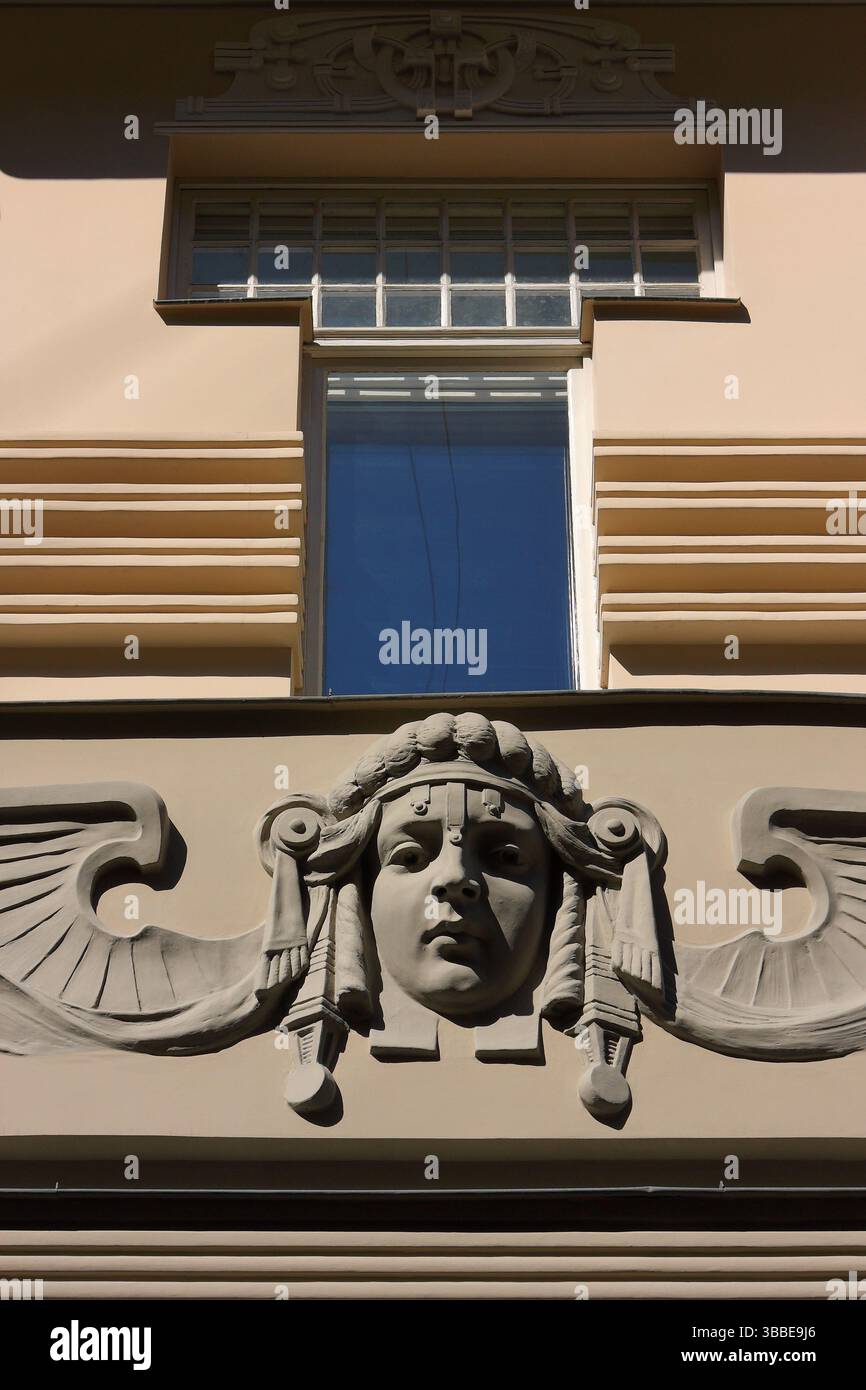 Latvia, Riga. City's historic center - Unesco world heritage site ...