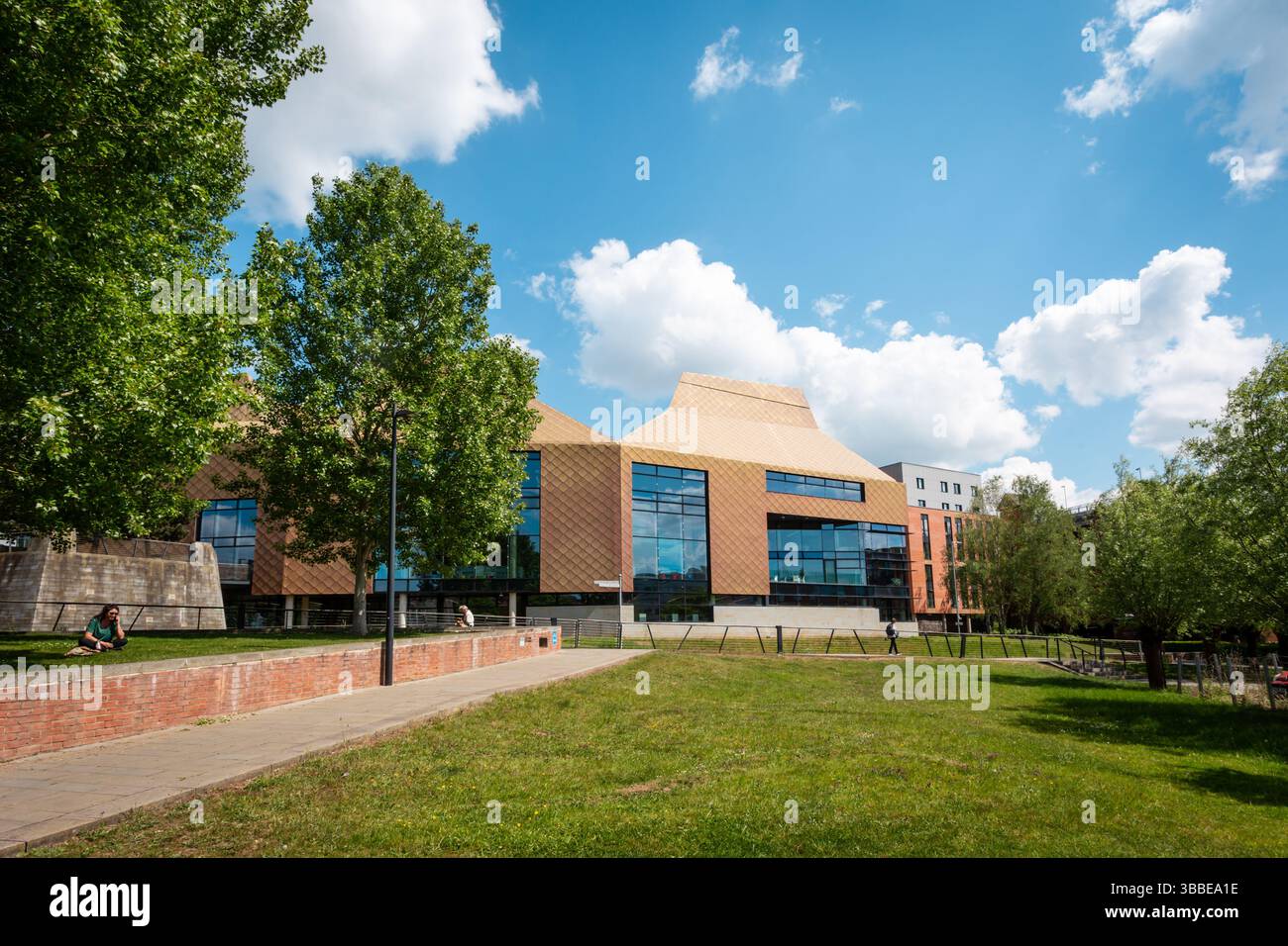 The Hive library and university building, Worcester, UK. 2025 Stock Photo