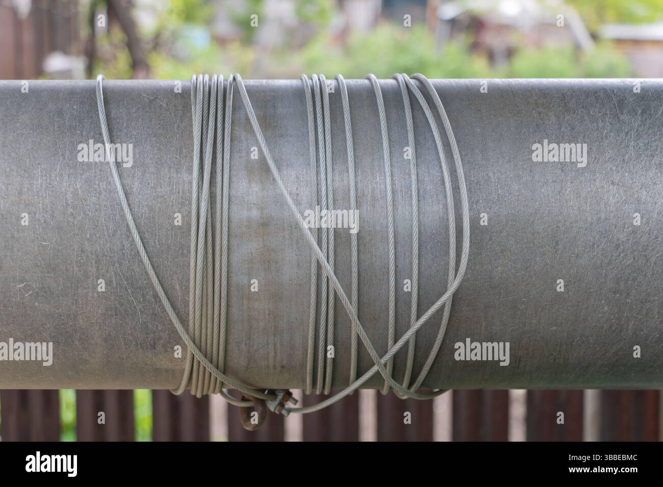 Utility Rope Coiling Steel coil wrapping hi-res stock photography and images - Alamy