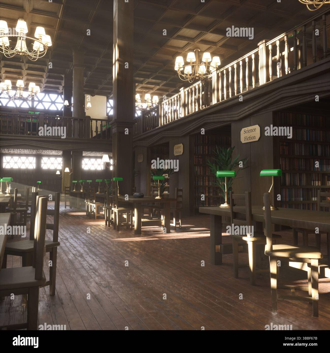 Peaceful empty library featuring hi-res stock photography and images ...