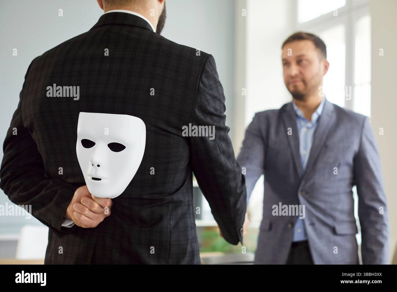 Deception dishonesty mask hi-res stock photography and images - Alamy