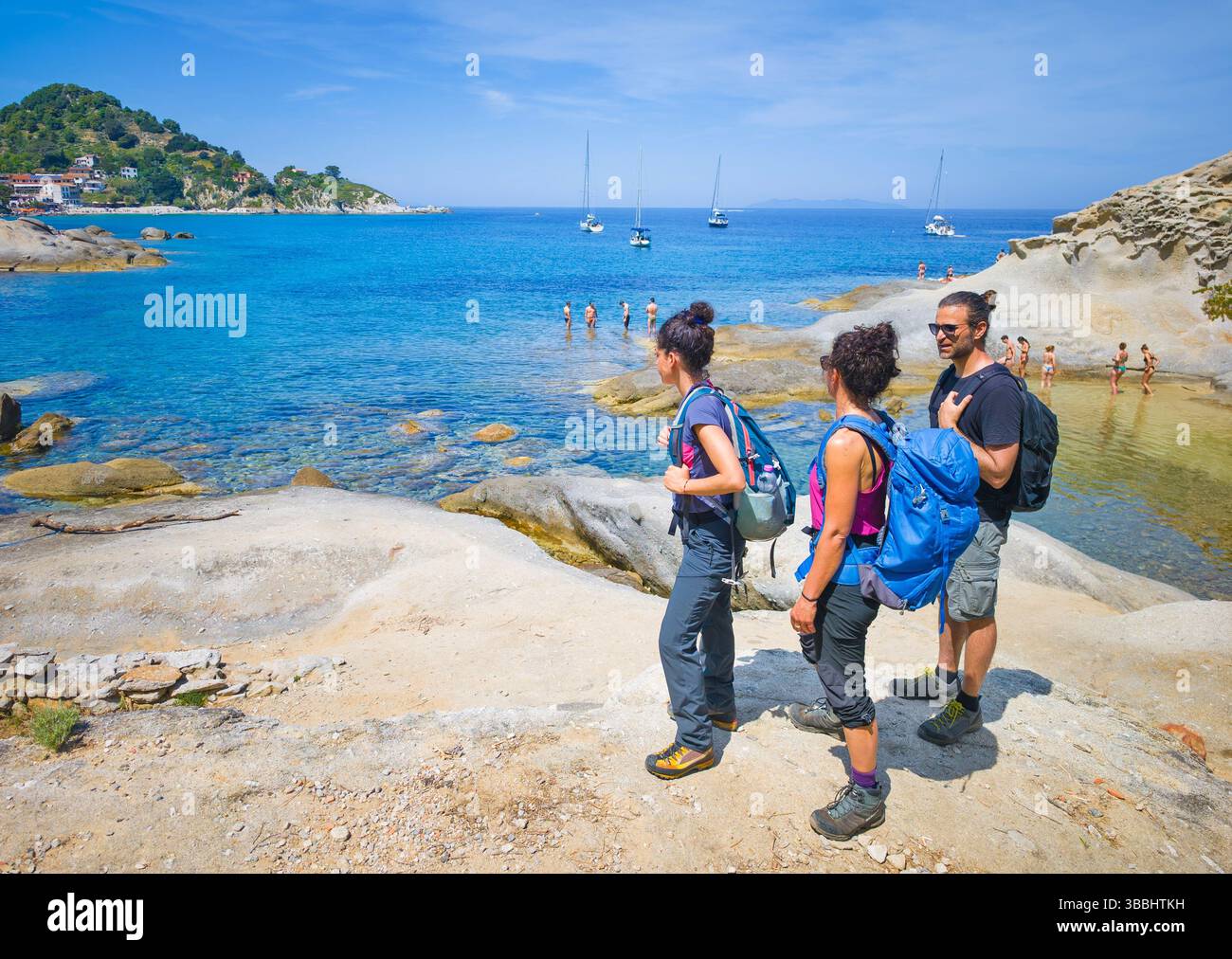 Isola d'Elba, Italy - The touristic island of Tuscany region, with ...