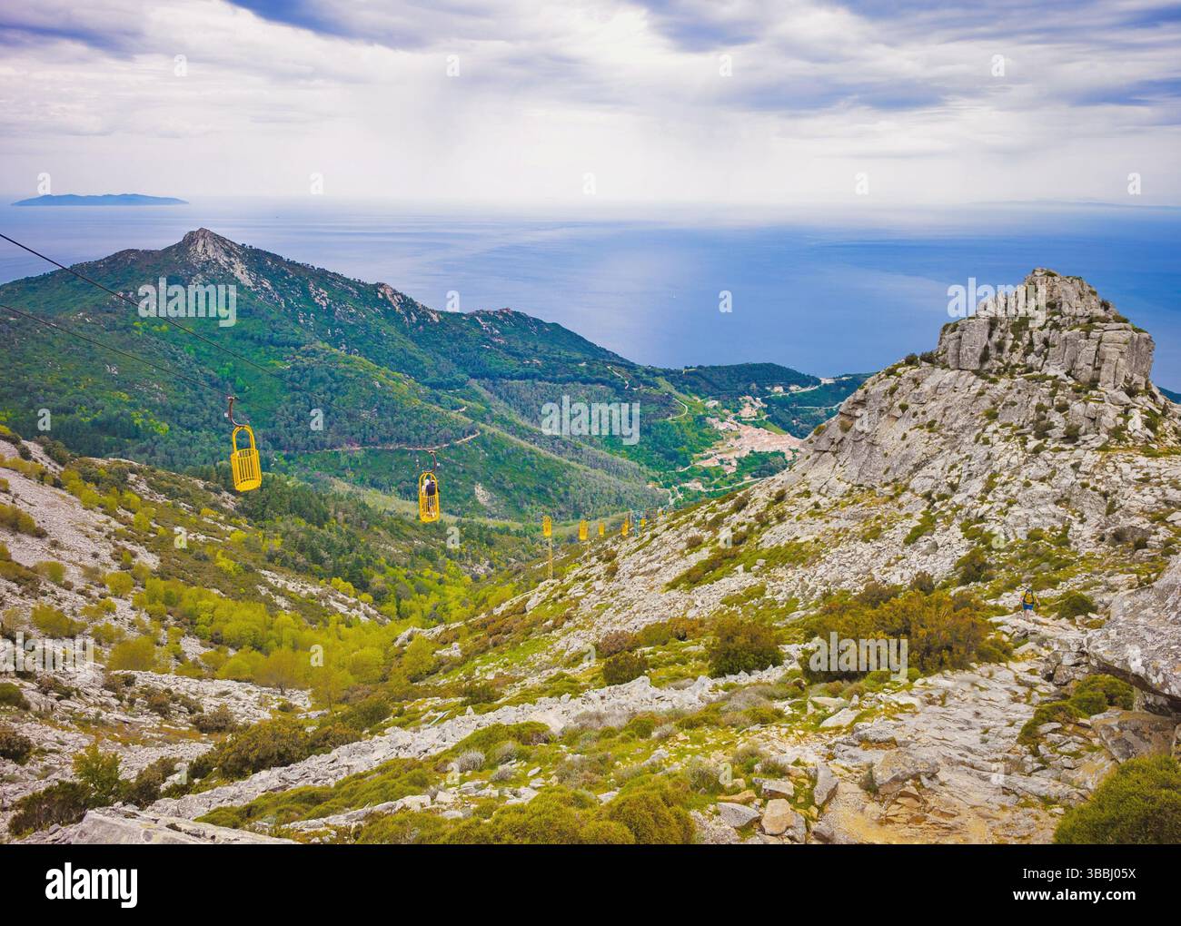 Isola d'Elba, Italy - The touristic island of Tuscany region, with ...