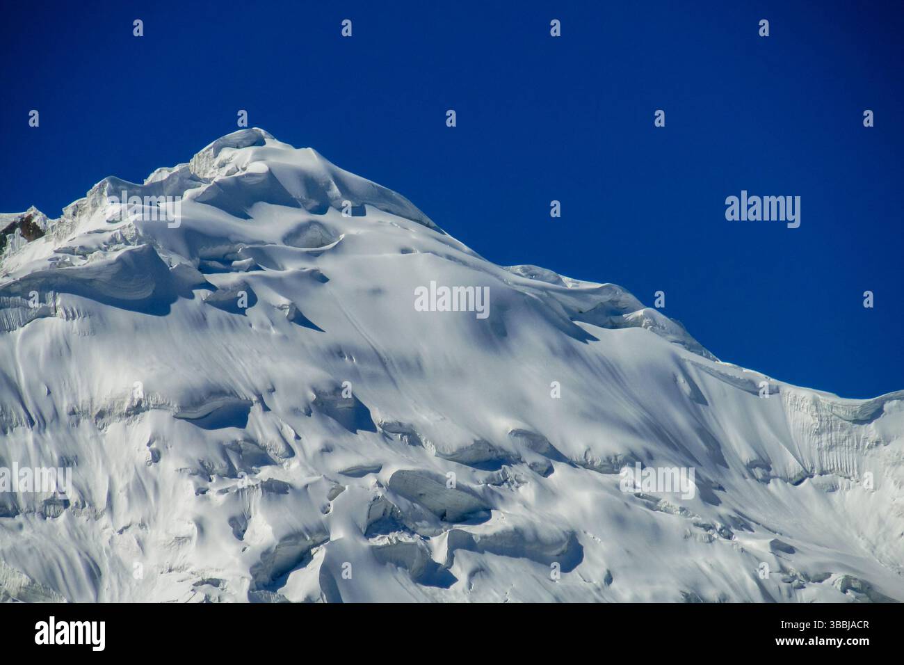 Tian Shan mountains snow peaks and steep slopes in Kazakhstan and ...