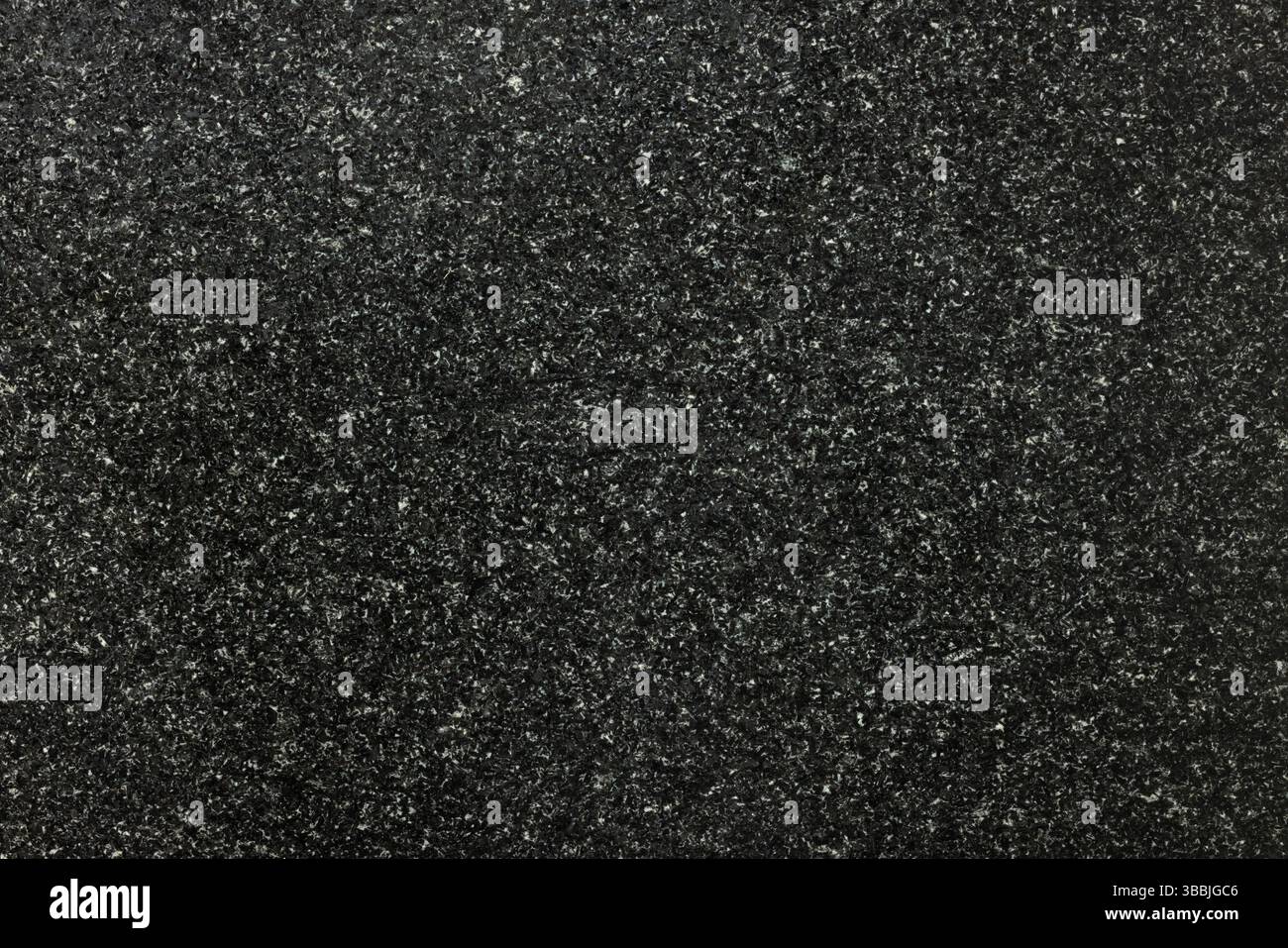 Black Granite Countertop Closeup As A Background Stock Photo