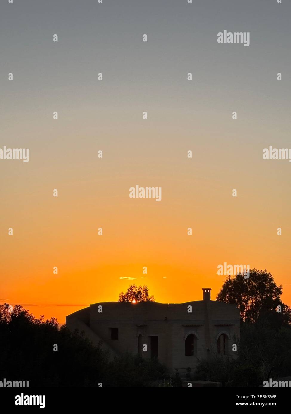 The Sky and Sun - Smartphone Captured Stock Image