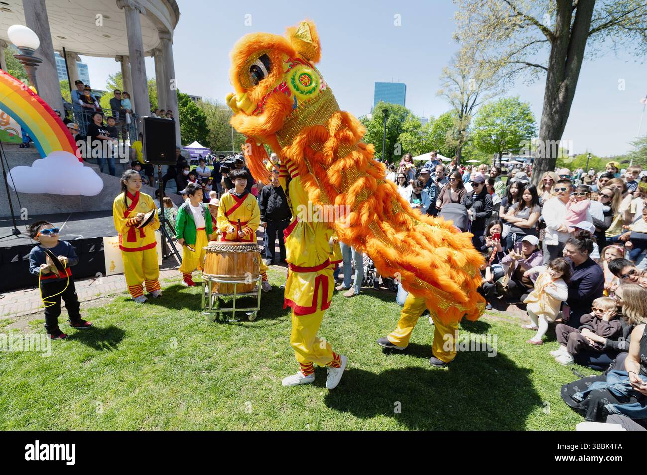 Spring Time Event Boston Common Springtime cultural event Stock Photo - Alamy