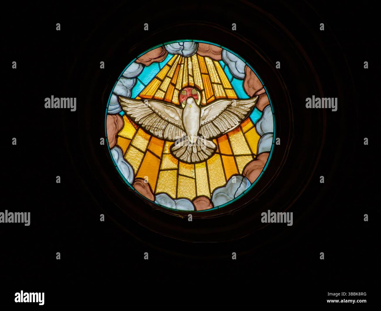 Sunbeams in stained glass hi-res stock photography and images - Alamy