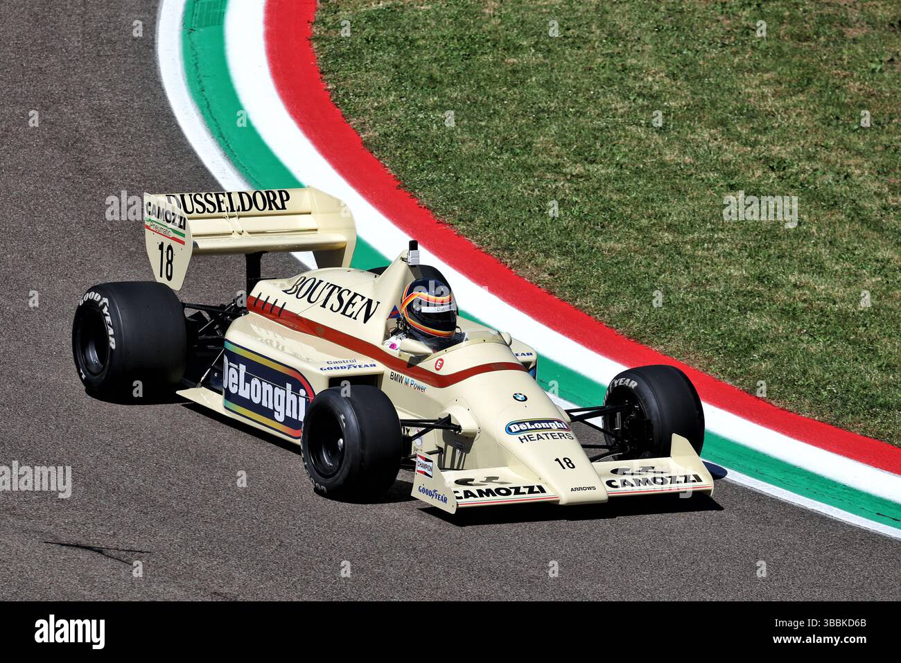Thierry Boutsen (BEL) Arrows A8 Bmw Stock Photo - Alamy