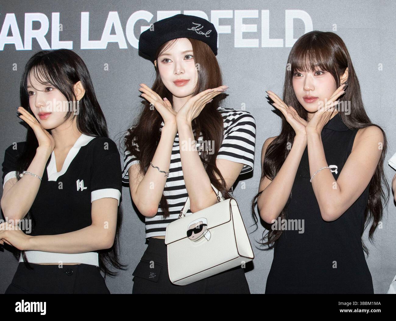 Seoul, South Korea. 16th May, 2025. (L to R) South Korean singer Ryu Sa ...