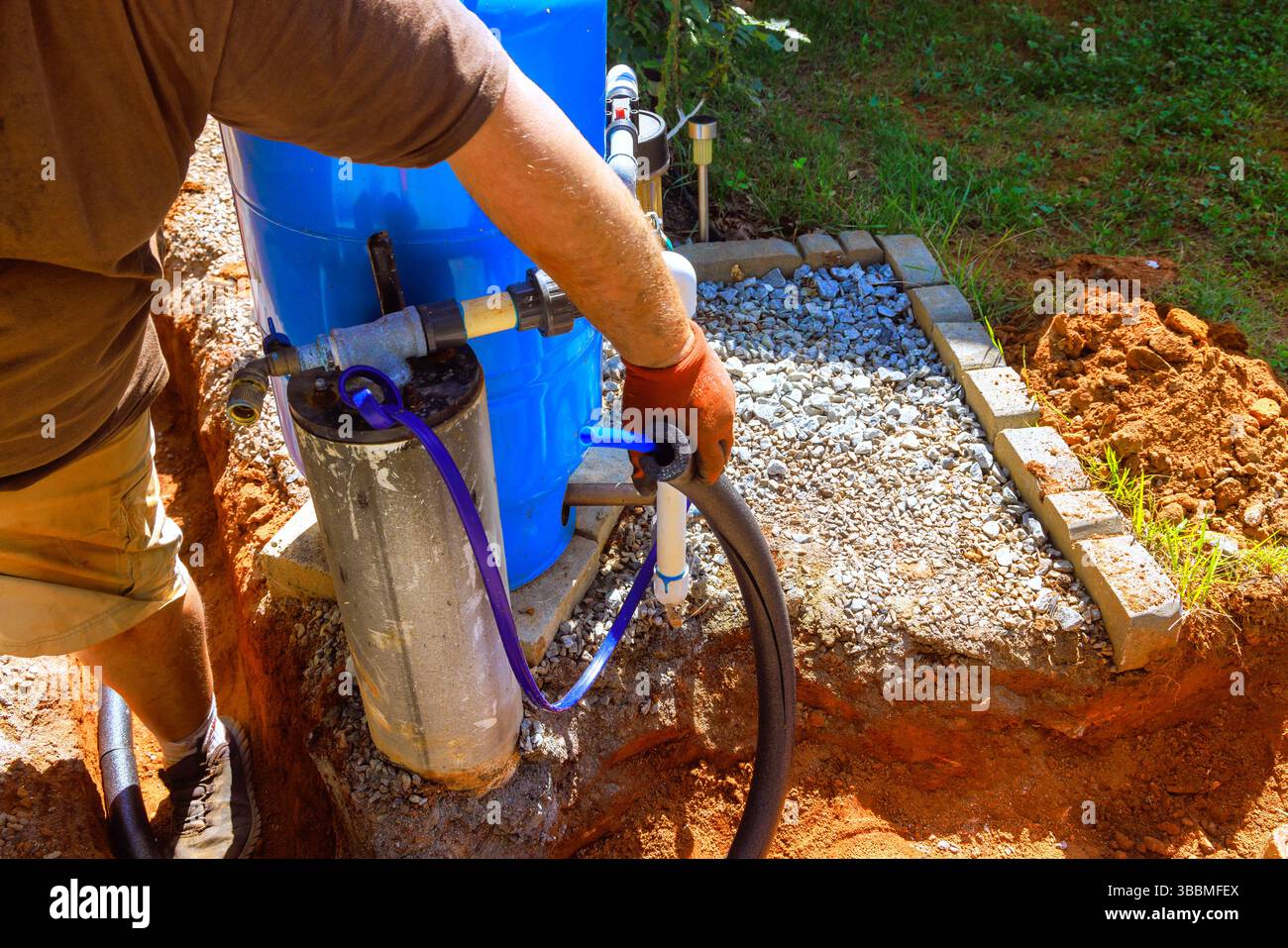 Water pump under hi-res stock photography and images - Alamy