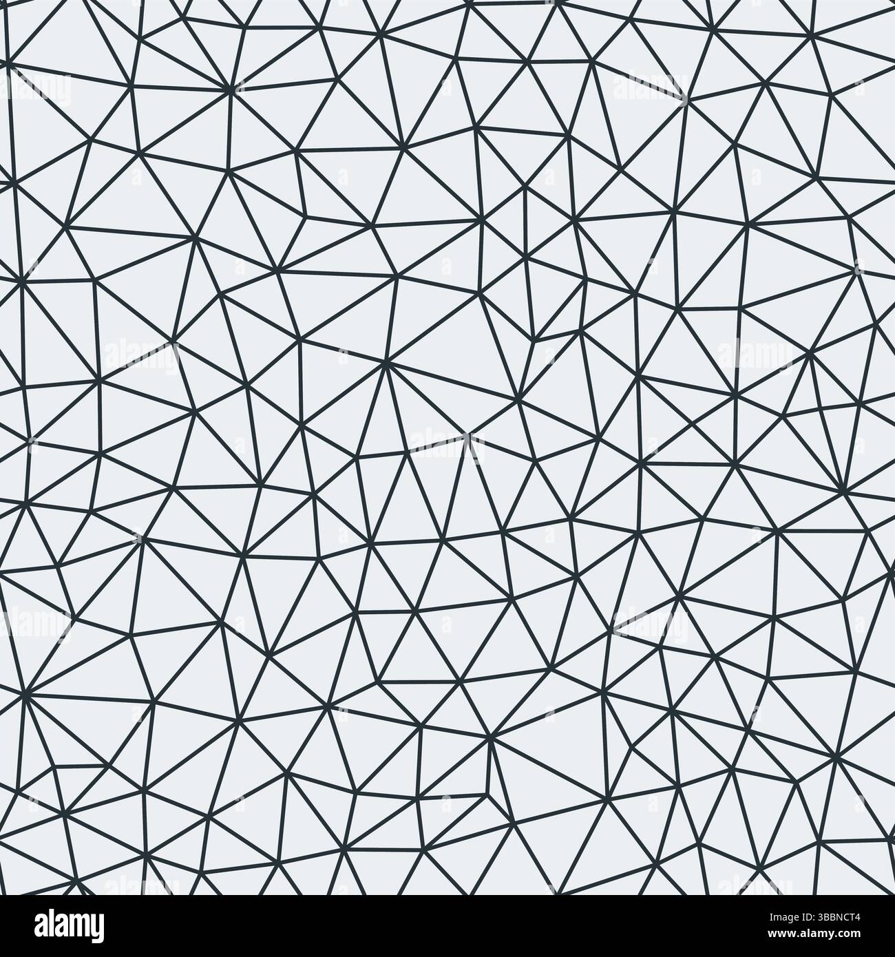 Triangles pattern geometric design. Blue Grey color. Small triangles size. Regular lines weight. Repeatable pattern. Stock Vector