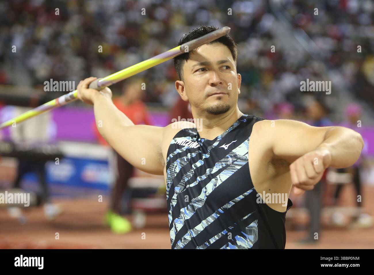Roderick Deane Japan's Roderick Genki Dean competes during the men's javelin event at ...
