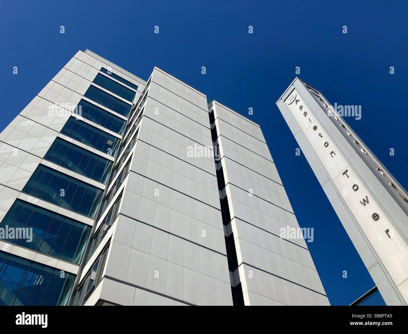Appleton Tower, Crichton Street, Edinburgh University building, Edinburgh Scotland - Smartphone Captured Stock Image