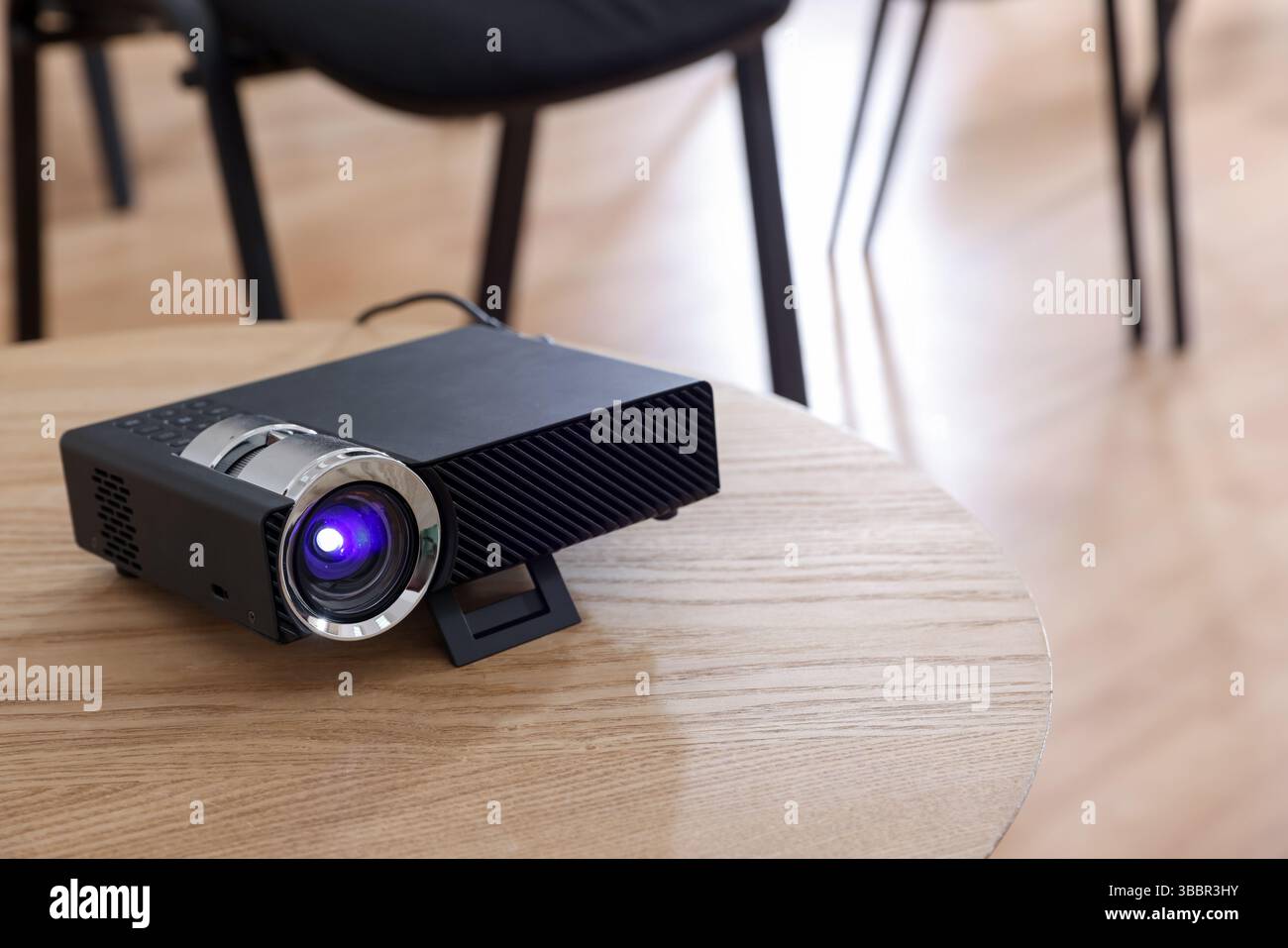 Built In Table Projector Modern video projector on table in conference room Stock Photo - Alamy