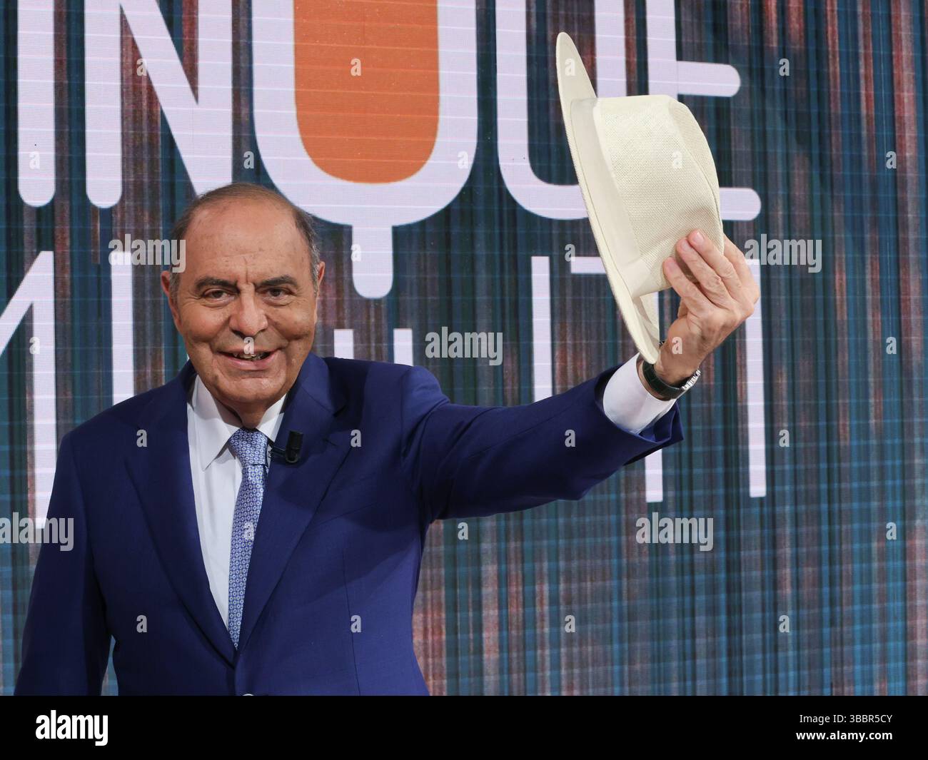 Rome, Italy. 17th May, 2025. Rome, Rai studios ex Teulada, TV show ...
