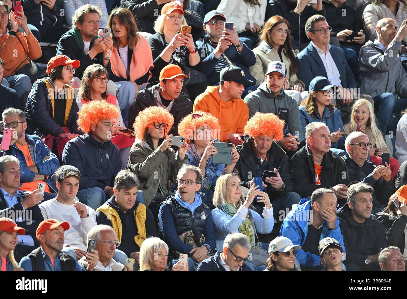 Tennis Fans Rome 16th May 2025, Foro Italico, Rome, Italy; ATP 1000 Tennis Masters Rome ...