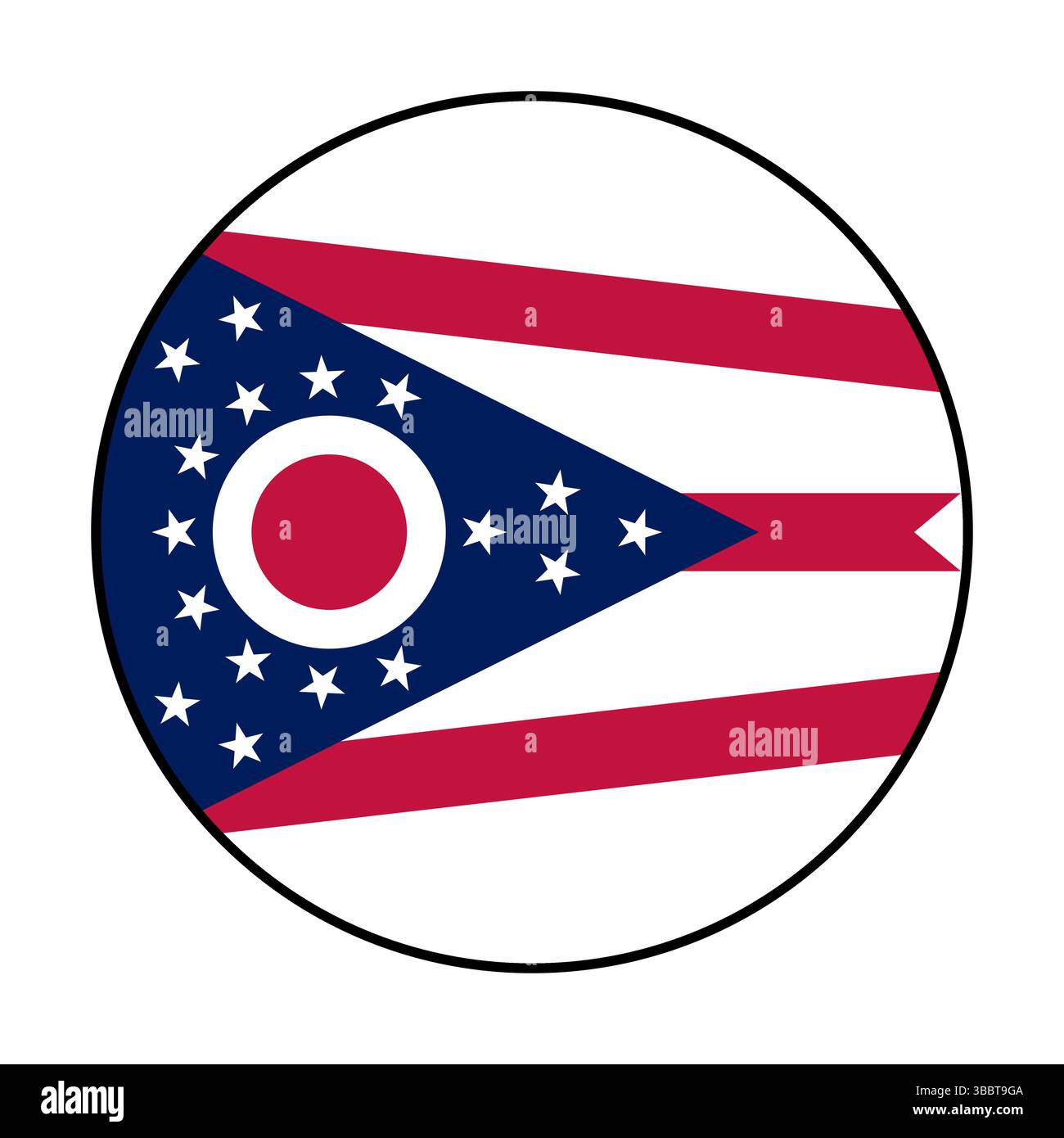 Map of cleveland Stock Vector Images - Alamy