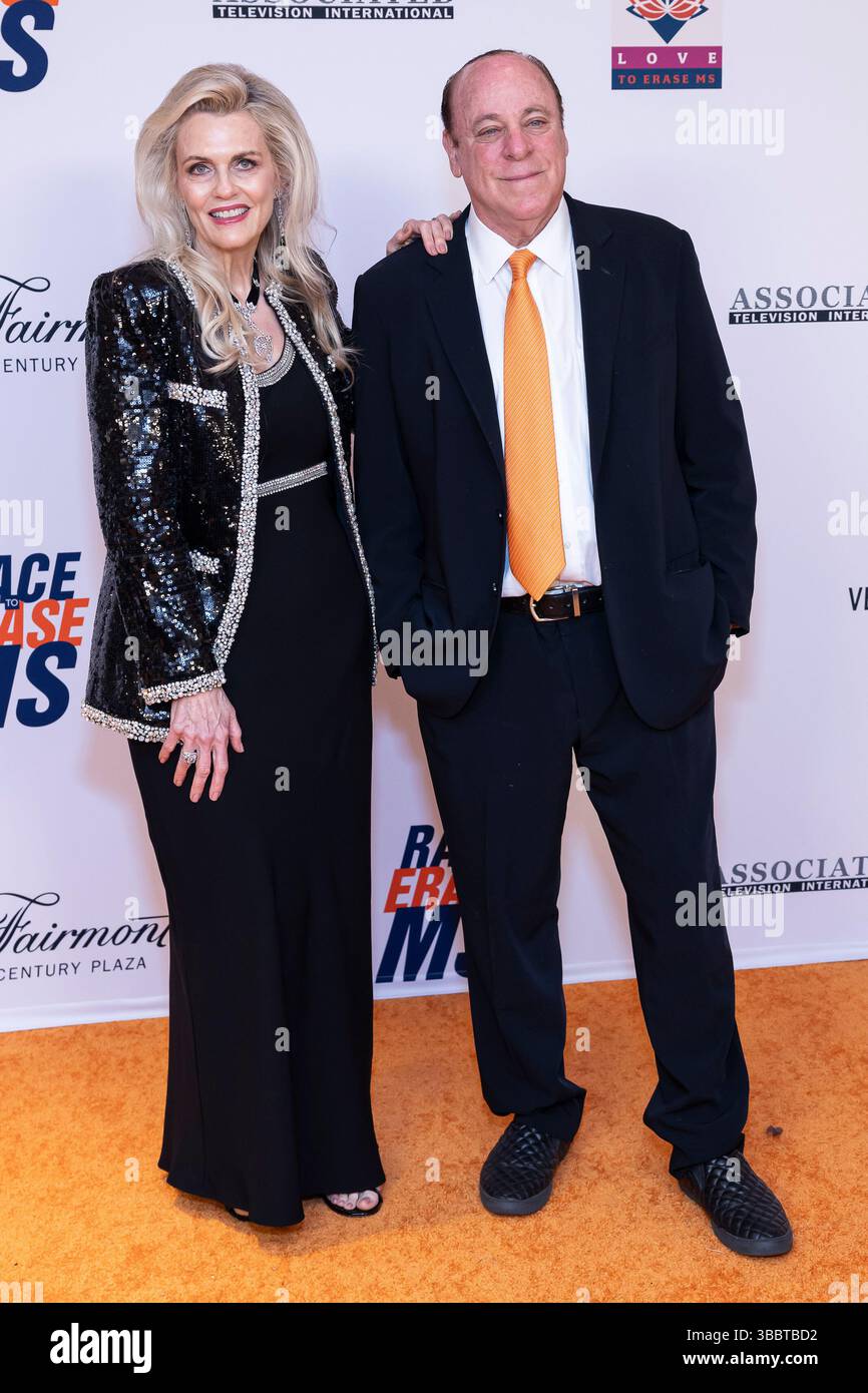 Los Angeles, USA. 16th May, 2025. Nancy Davis and Ken Rickel attend the ...