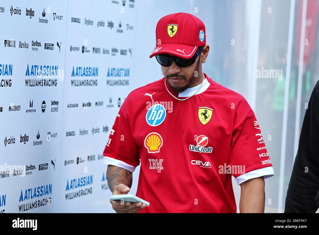 Imola, Italy. 17th May, 2025. Lewis Hamilton (GBR) Ferrari. 17.05.2025. Formula 1 World Championship, Rd 7, Emilia Romagna Grand Prix, Imola, Italy, Qualifying Day. Credit: James Moy/Alamy Live News Stock Photo