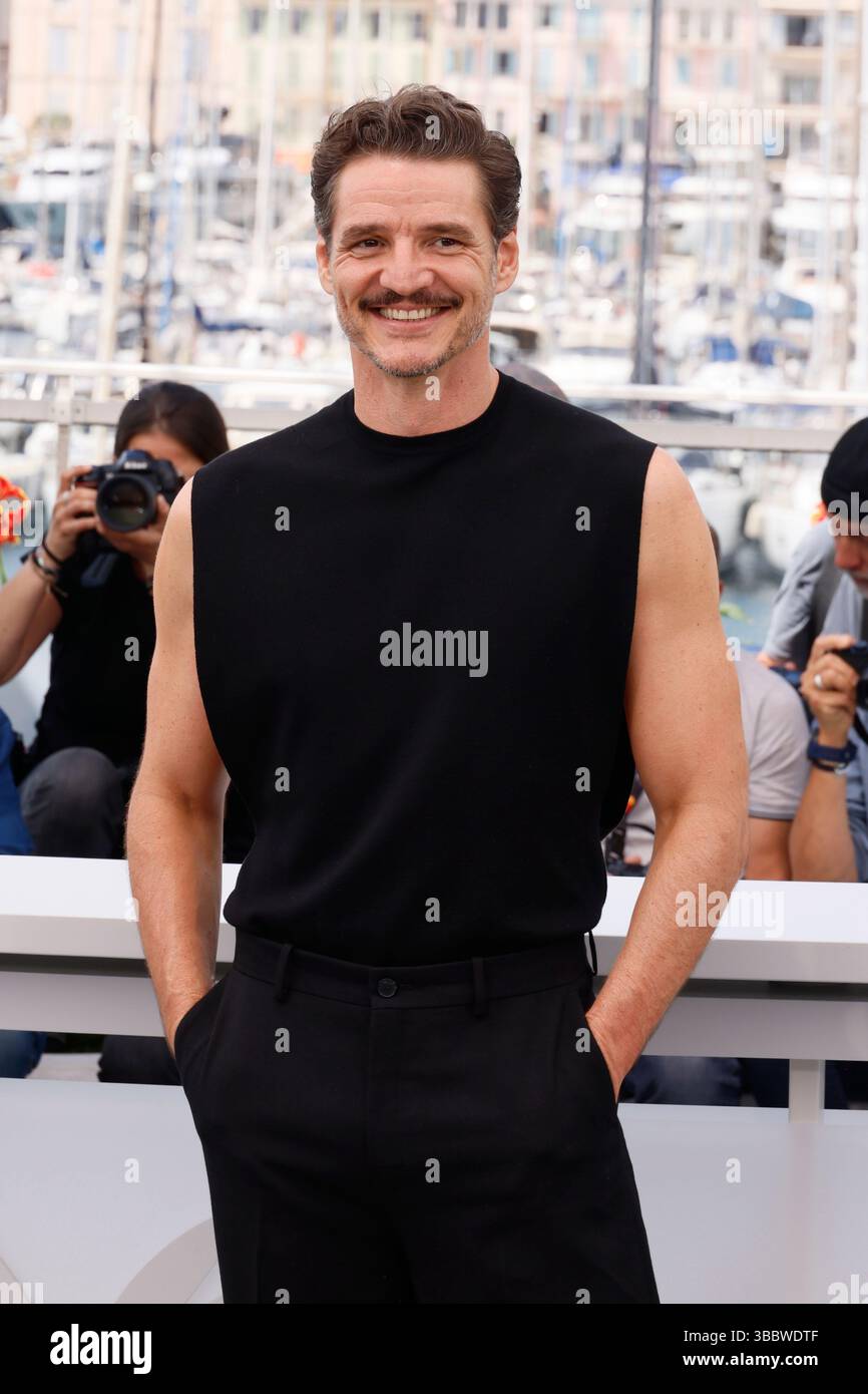 Pedro Pascal poses for photographers at the photo call for the film ...