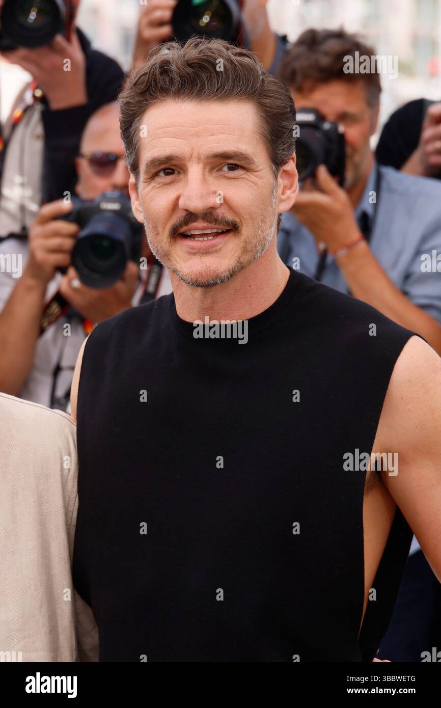 Pedro Pascal poses for photographers at the photo call for the film ...