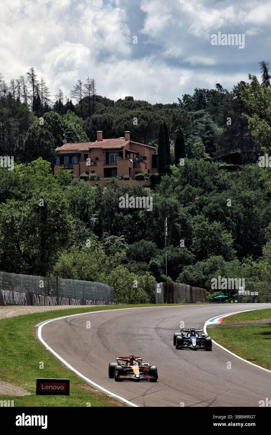 Oscar Piastri (AUS) McLaren MCL39. 17.05.2025. Formula 1 World Imola Qualifying 2025