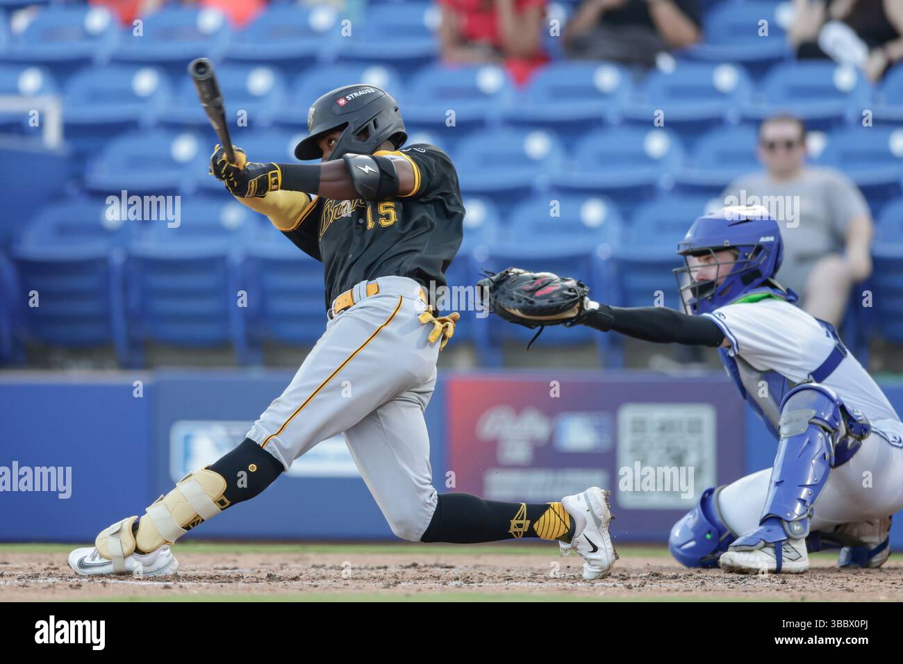 Jacob Lojewski Dunedin, USA. 16th May, 2025. Dunedin, FL: Bradenton Marauders second ...