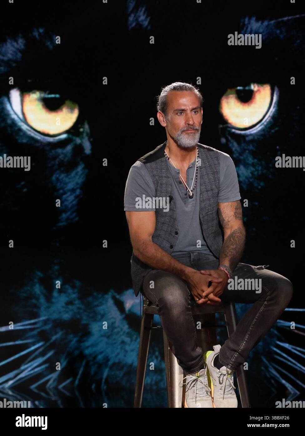 Rome, Italy. 17th May, 2025. Rome, Rai studios ex Dear, TV show 