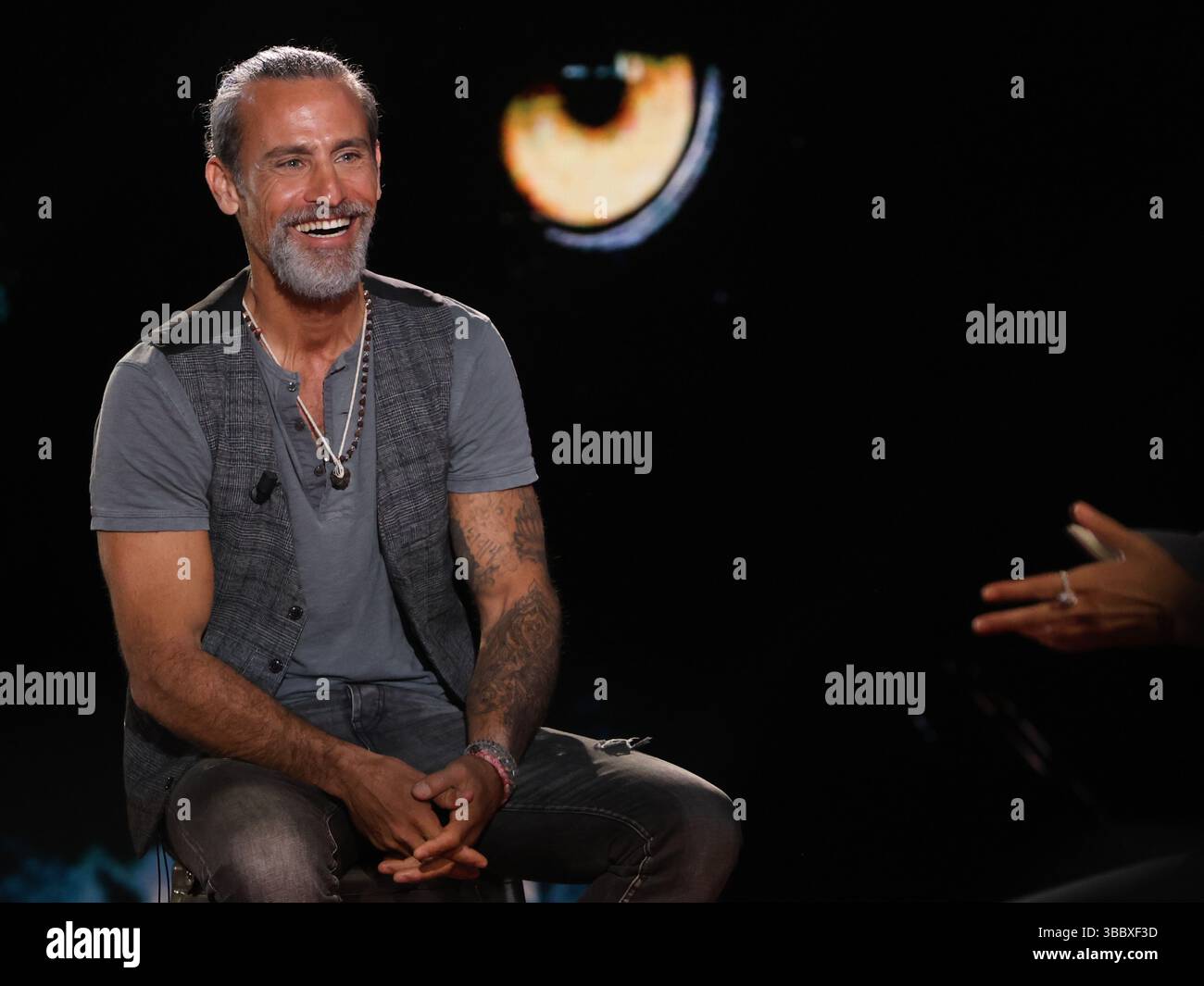 Rome, Italy. 17th May, 2025. Rome, Rai studios ex Dear, TV show 