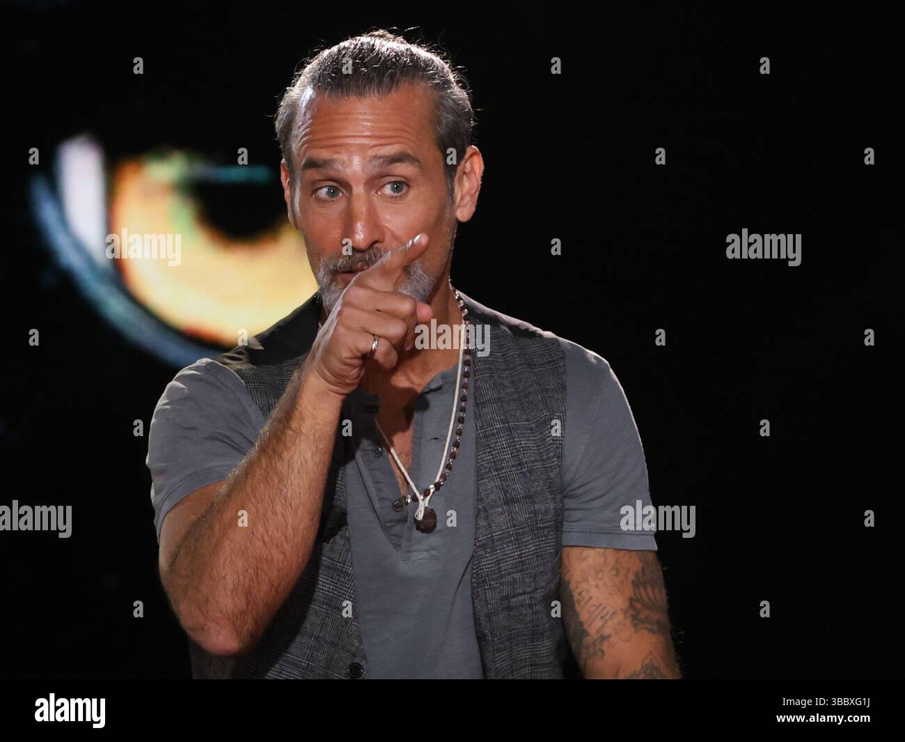 Rome, Italy. 17th May, 2025. Rome, Rai studios ex Dear, TV show 