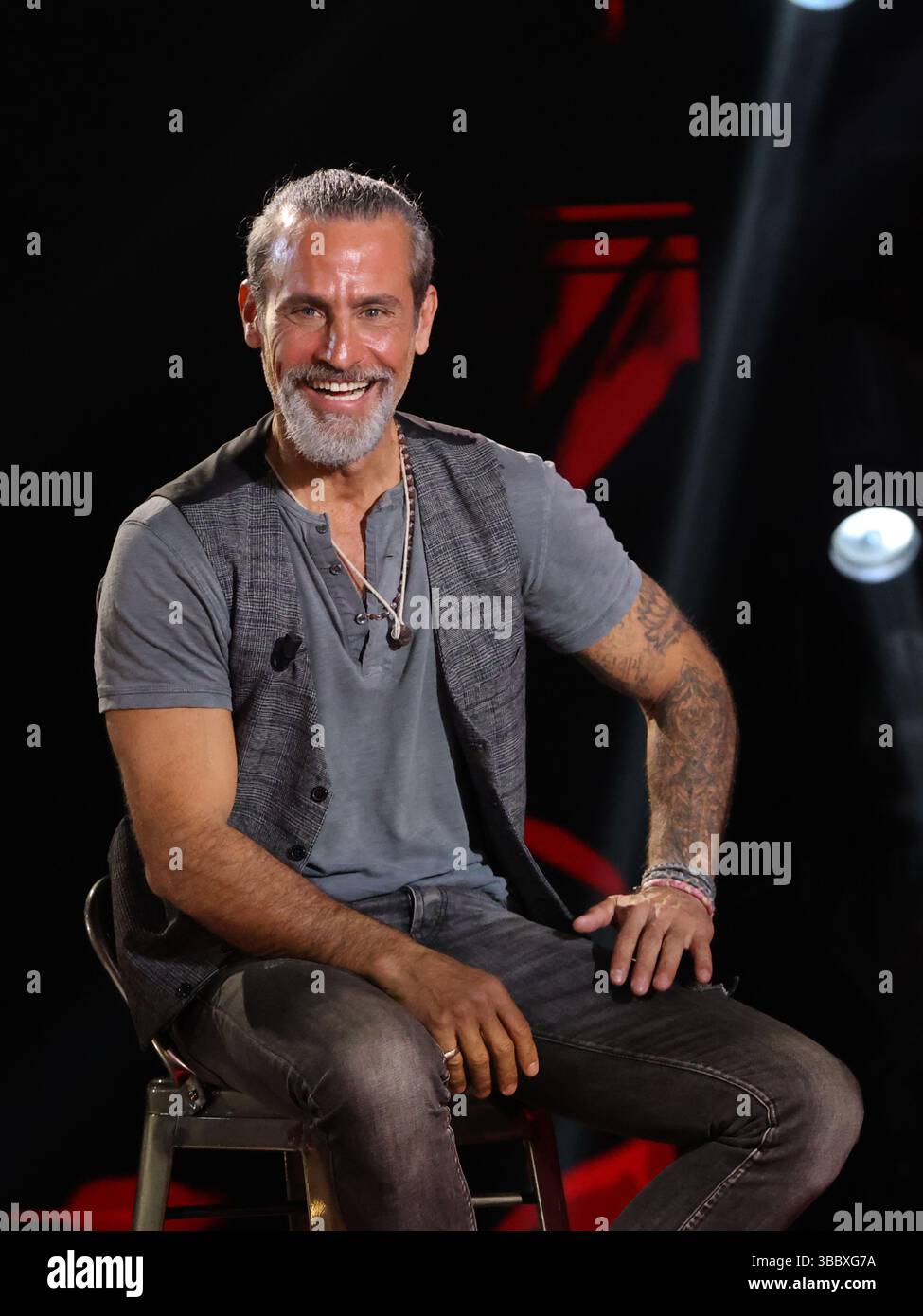 Rome, Italy. 17th May, 2025. Rome, Rai studios ex Dear, TV show 